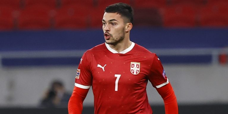 West Ham target Nemanja Radonjic performs transfer U-turn