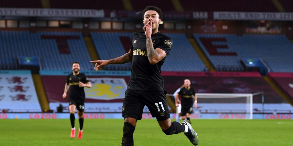 West Ham fans overjoyed with Jesse Lingard debut