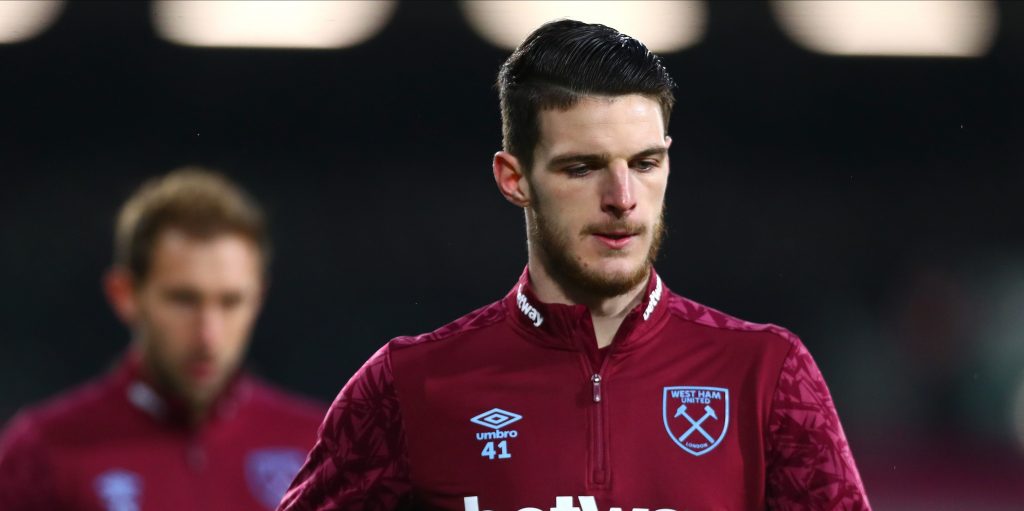 West Ham fans stick up for Declan Rice after FA Cup loss