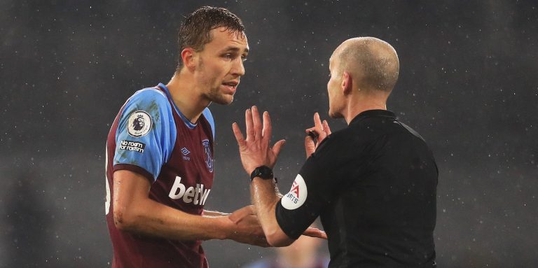 Revealed: What Mike Dean was told after West Ham red card dilemma