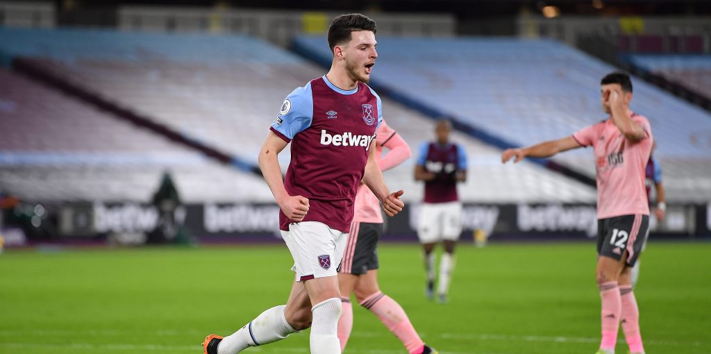 Declan Rice admits he is ‘thinking about’ Champions League