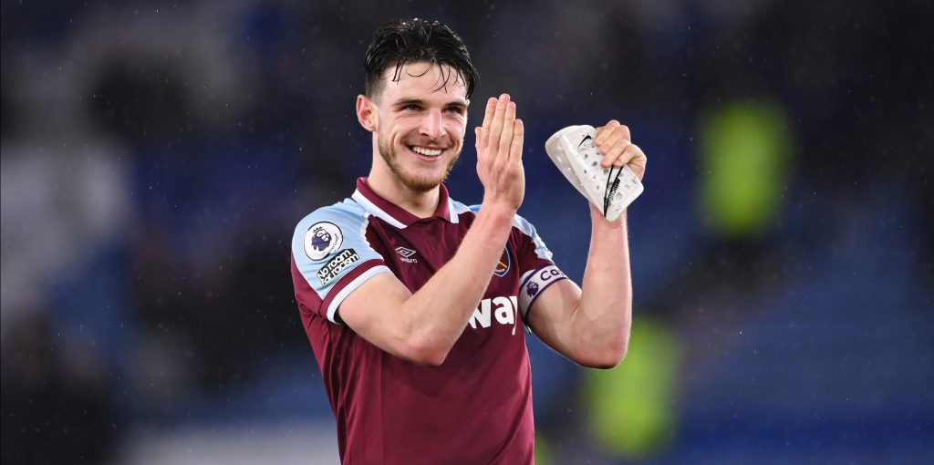 Pundit claims West Ham midfielder Declan Rice ‘is worth £100m’