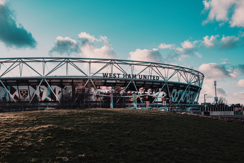 West Ham fans using phones and technology on matchday