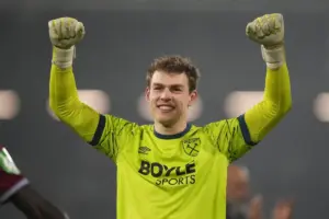 West Ham’s Mads Hermansen keeps clean sheet as Denmark bounce back from Portugal defeat