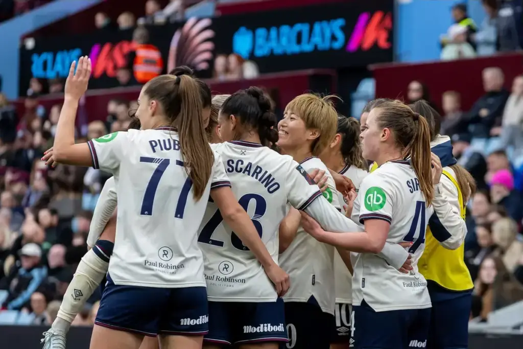 West Ham United Women players in action ahead of their Subway Players Cup opener against Tottenham