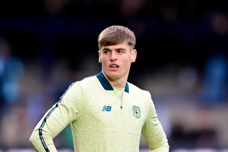 West Ham's Wales defender transfer target in action