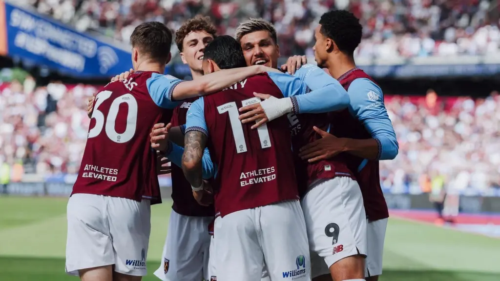 West Ham Championship table