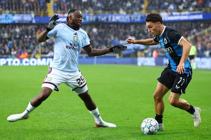 Aaron Wan-Bissaka Aston Villa